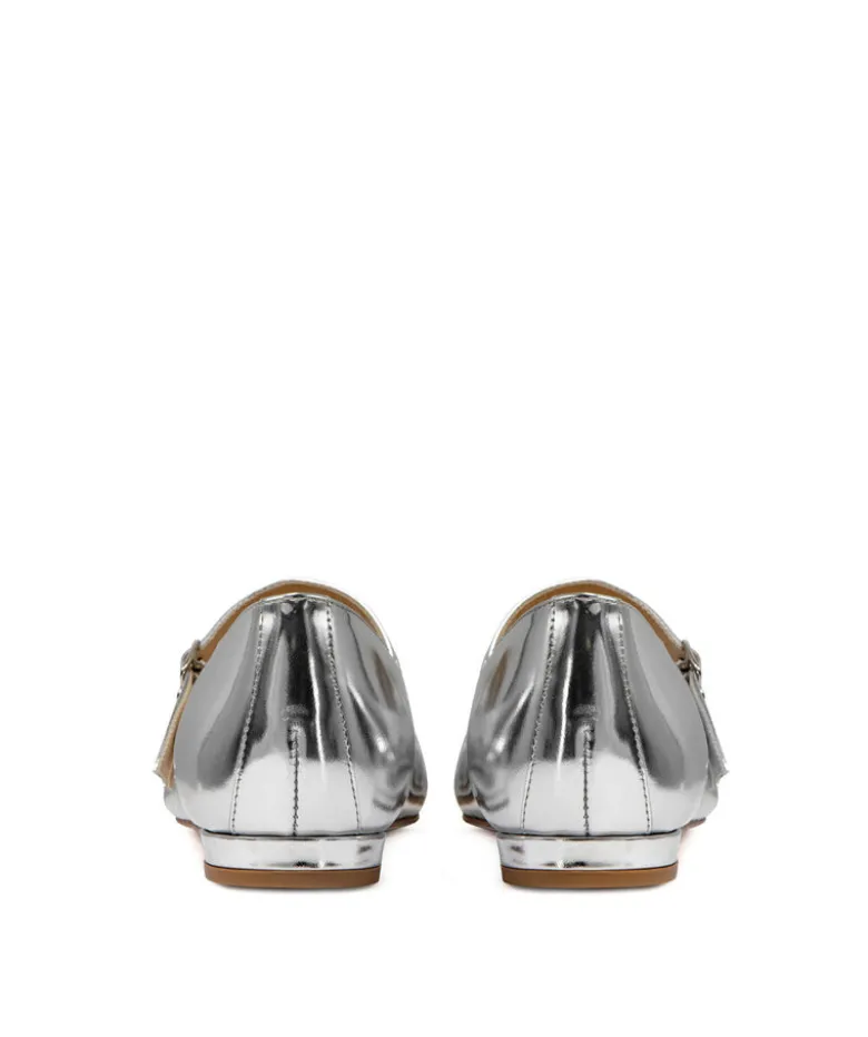 Ballerines MEREDITH Miroir Argent
