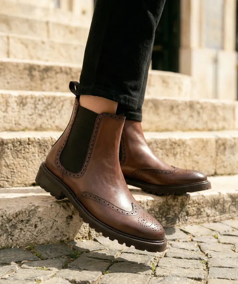 Boots CHARLIE Marron Glacé
