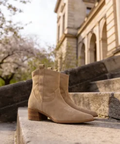 Boots Santiags LISE Beige