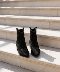 Boots Santiags LISE Noir