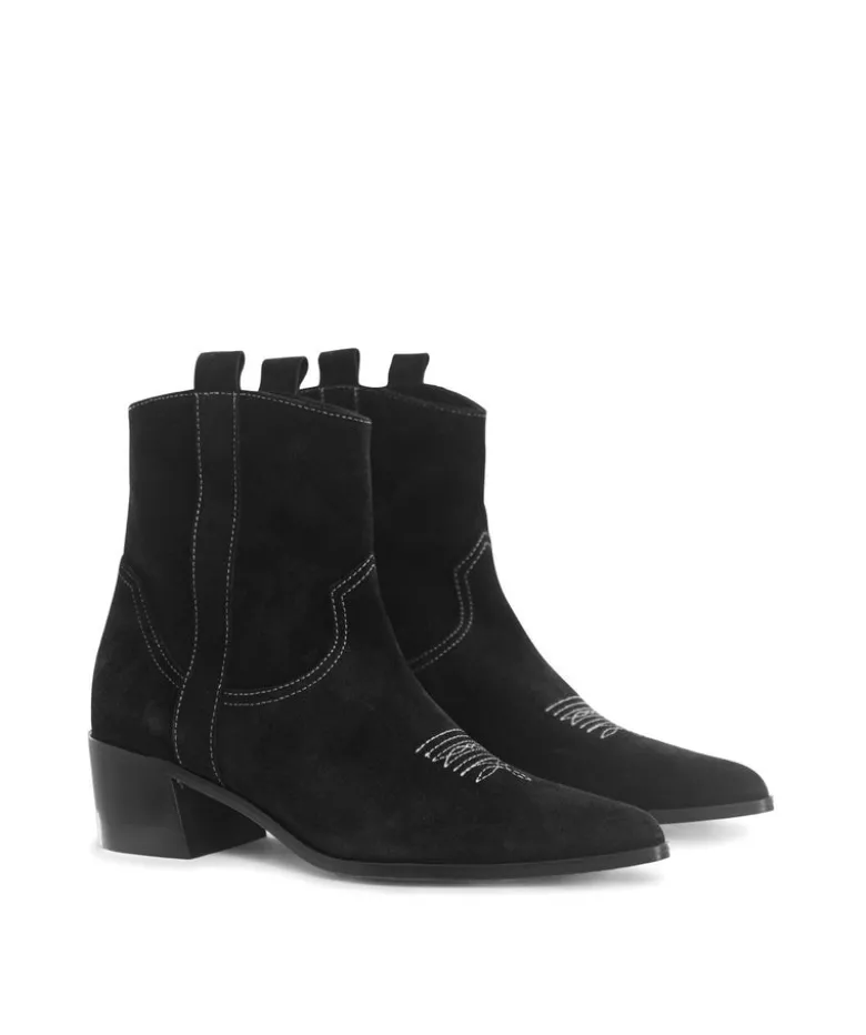 Boots Santiags LISE Noir