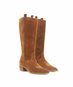 Bottes Santiags JUDITH Camel