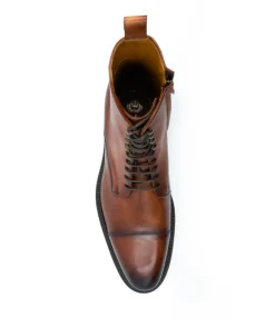 Bottines ALESSANDRO Marron Patiné