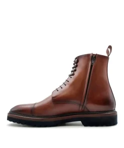 Bottines ALESSANDRO Marron Patiné