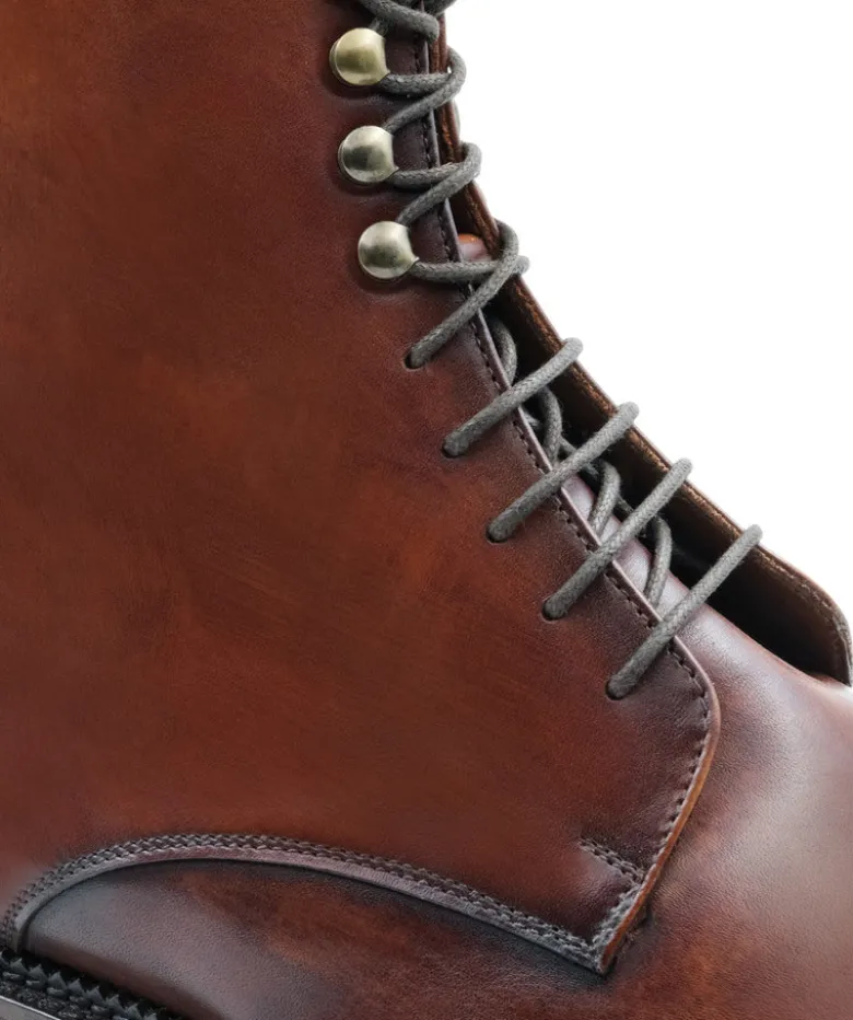 Bottines ALESSANDRO Marron Patiné