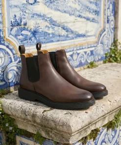 Bottines ANTON Marron