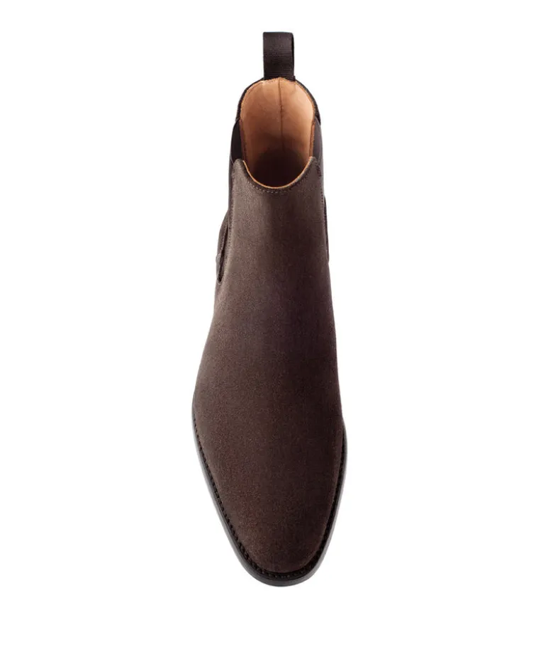Bottines CHELSEA Daim Marron