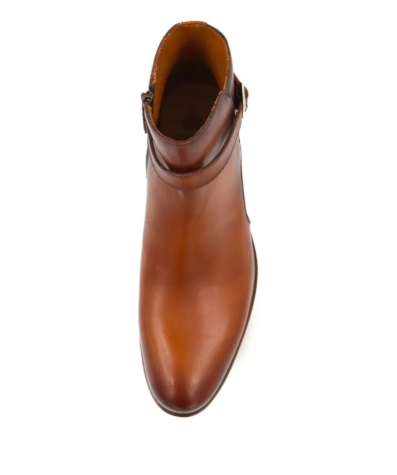 Bottines ELTHON Marron Patiné