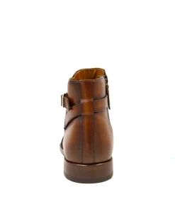 Bottines ELTHON Marron Patiné