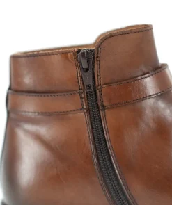 Bottines ELTHON Marron Patiné