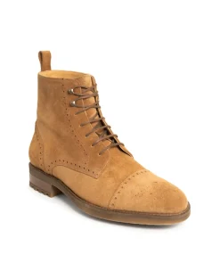 Bottines ERNESTO Daim Camel
