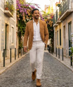 Bottines ERNESTO Daim Camel