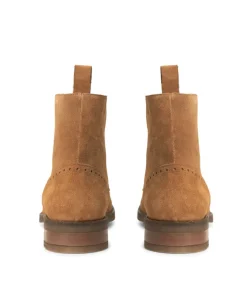 Bottines ERNESTO Daim Camel