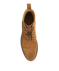 Bottines ERNESTO Daim Camel