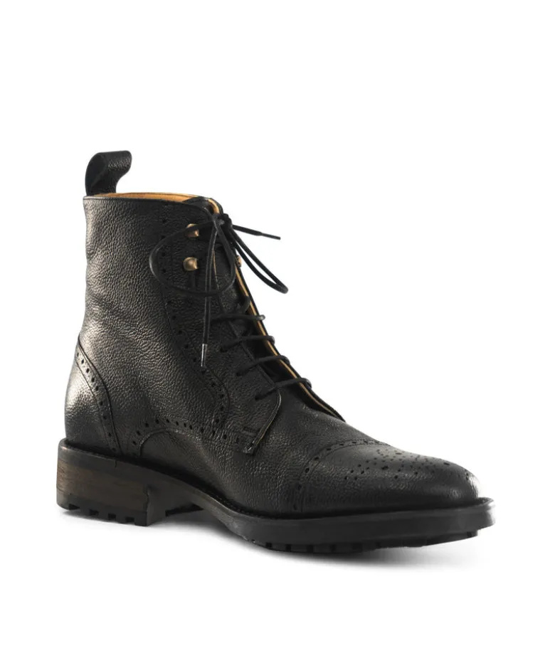 Bottines ERNESTO Grainé Noir