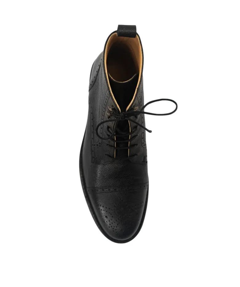 Bottines ERNESTO Grainé Noir