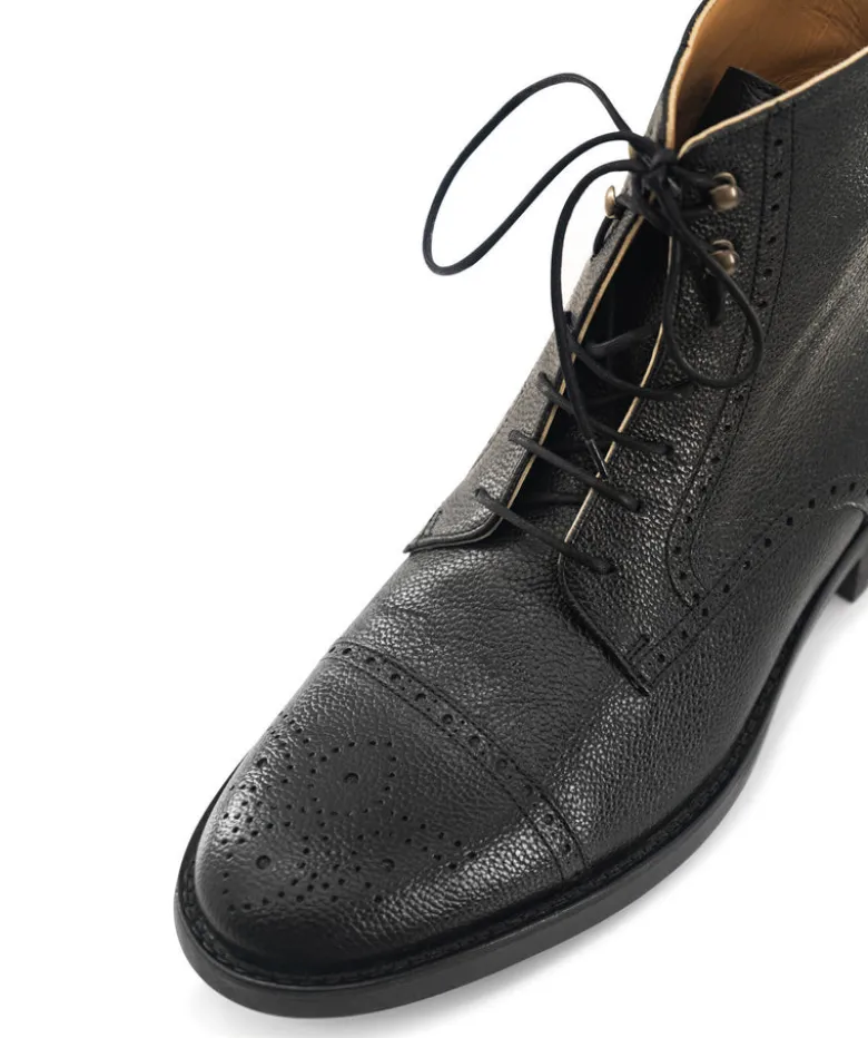 Bottines ERNESTO Grainé Noir