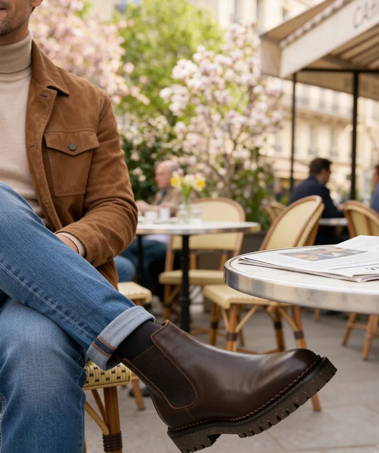 Bottines FULHAM Marron