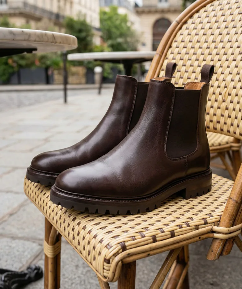 Bottines FULHAM Marron