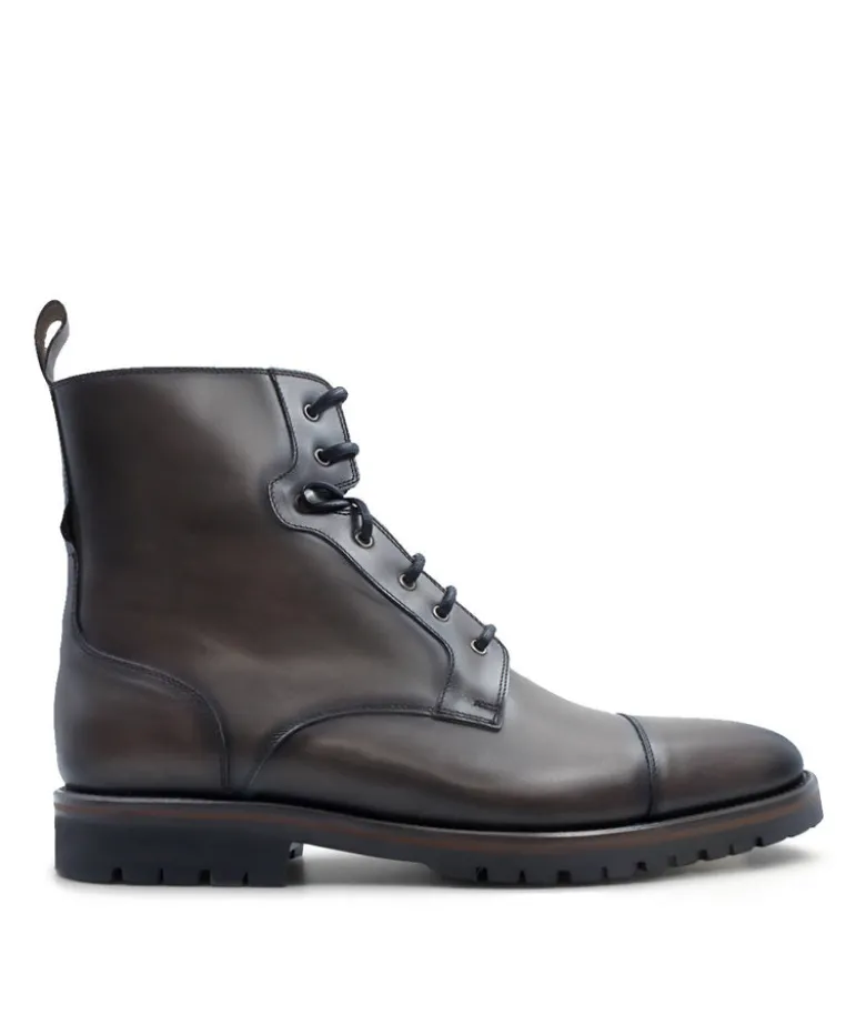 Bottines POWELL Gris Patiné