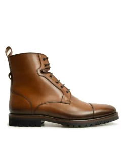 Bottines POWELL Marron Patiné