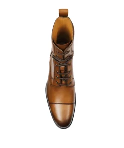 Bottines POWELL Marron Patiné