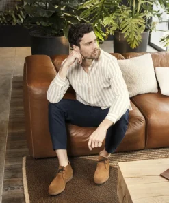 Bottines SAHARA Daim Camel