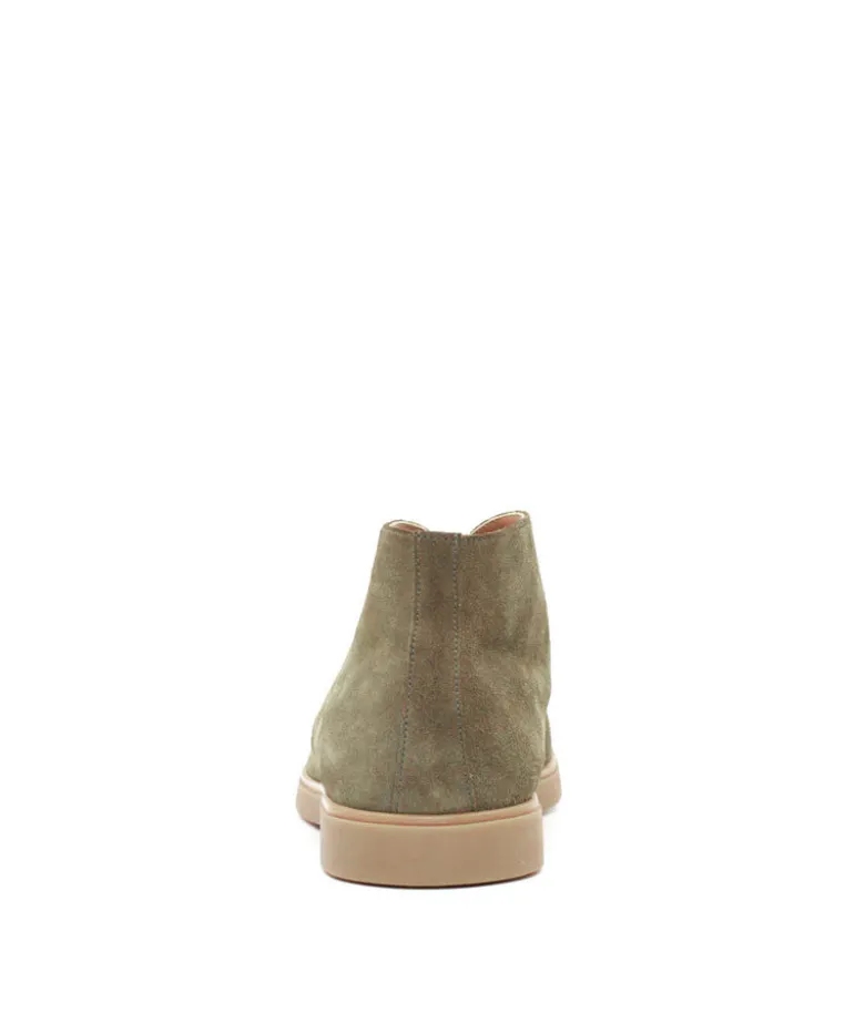 Bottines SAHARA Daim Olive