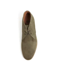 Bottines SAHARA Daim Olive