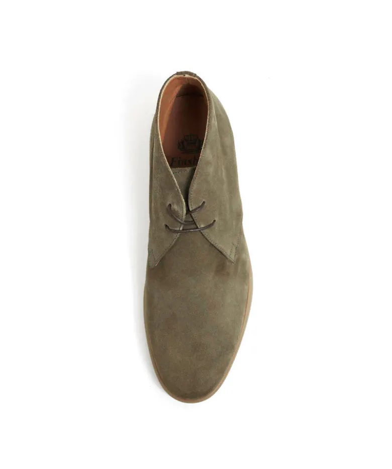 Bottines SAHARA Daim Olive