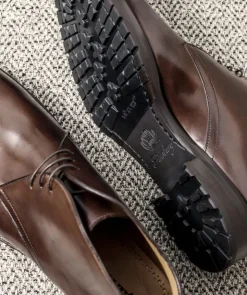 Bottines TOMASO Marron Patiné