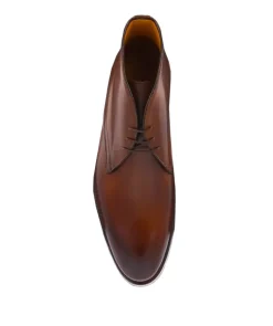 Bottines TOMASO Marron Patiné