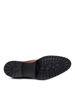Bottines TOMASO Marron Patiné