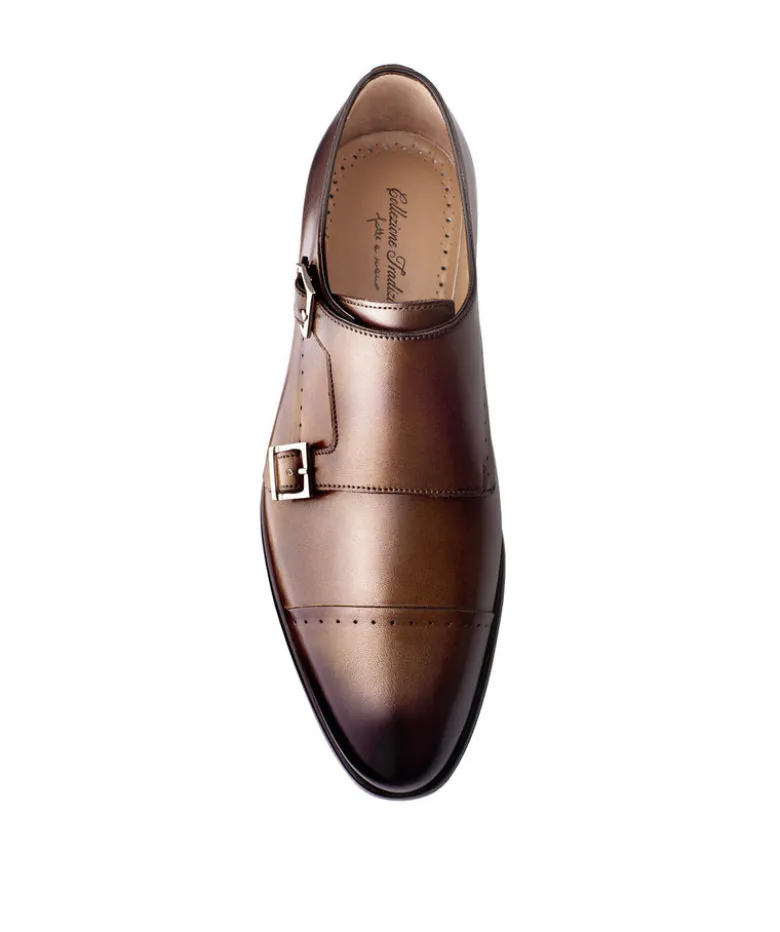 Boucles FELICIANO Marron Patiné