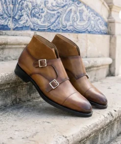 Boucles LEONARDO Marron