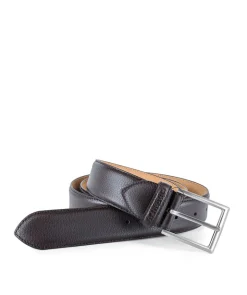 Ceinture Cuir Grene Noir