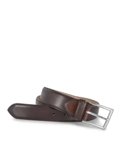 Ceinture Cuir Marron Sombre (nouveau modèle)