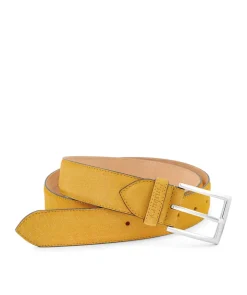 Ceinture daim Moutarde
