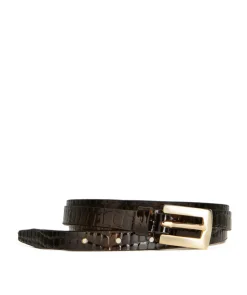Ceinture MILAN Croco Brun