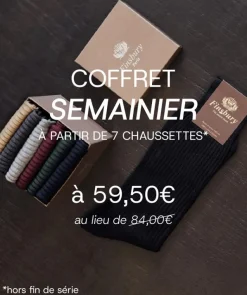 Chaussettes Marine et Ciel