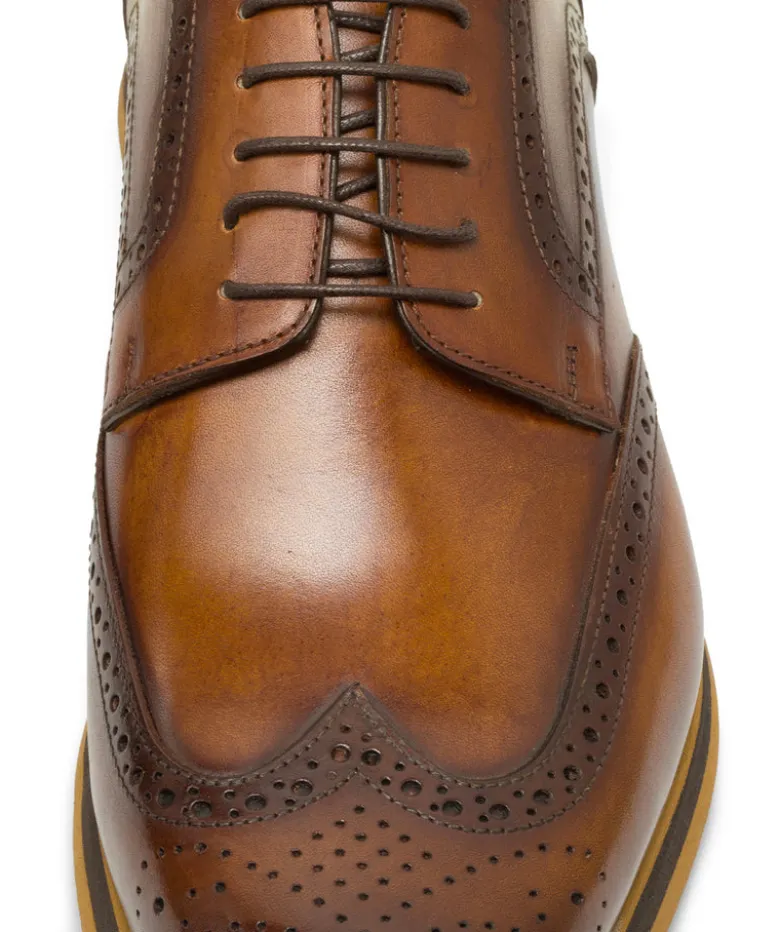 Derby ELIAS Marron Patine