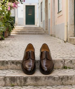 Derby MASSIMO Marron Patiné