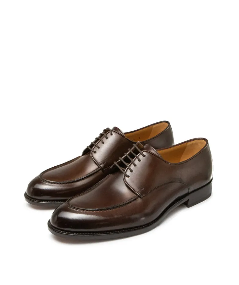 Derby MASSIMO Marron Patiné