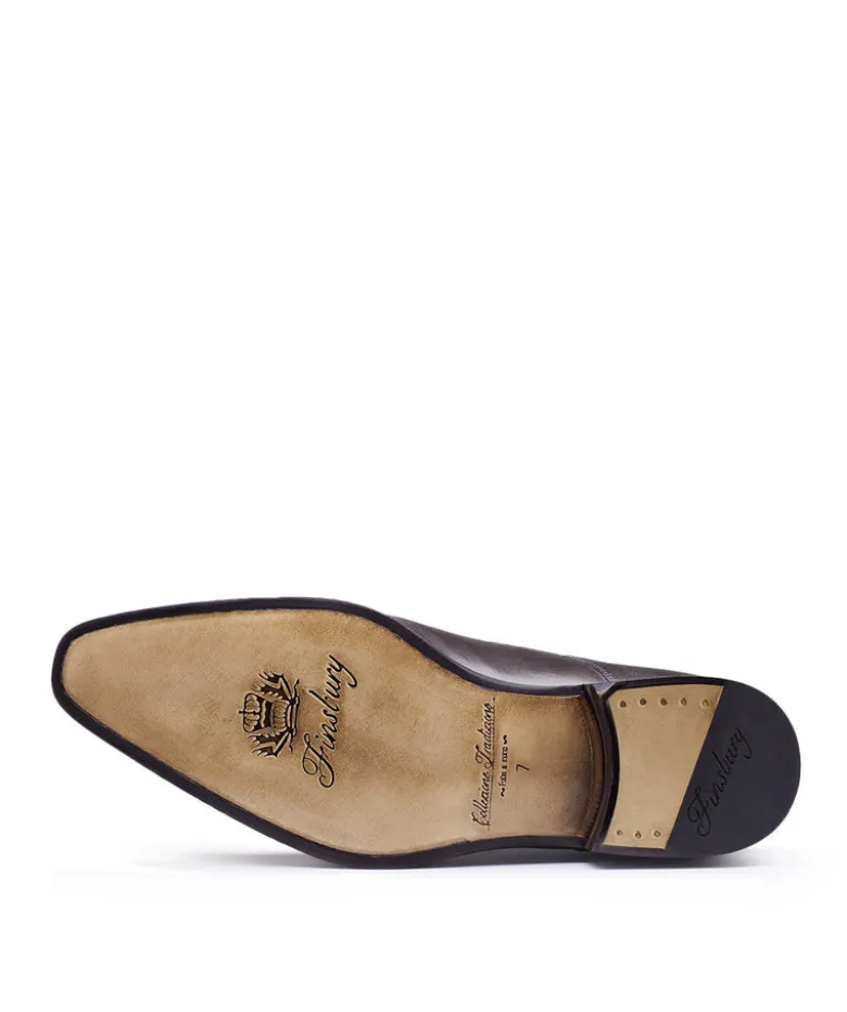 Derby UMBERTO Bordeaux Patiné