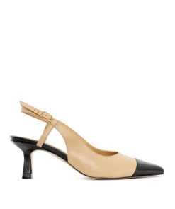 Escarpins CAPRI Beige et Noir
