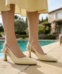 Escarpins CAPRI Jaune Citrine