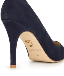 Escarpins MANON Daim Marine