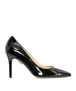 Escarpins MANON Noir Vernis