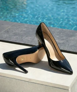 Escarpins MANON Noir Vernis