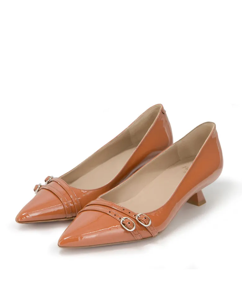 Escarpins NOEMIE Cognac